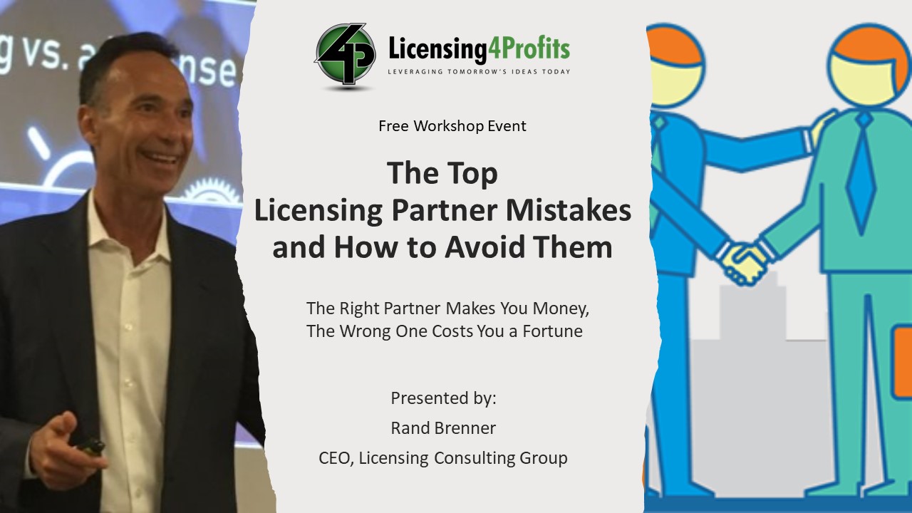 Licensing Partner Mistakes Workshop